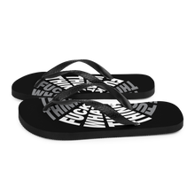 F**ck What They Think Grayscale Flip Flops