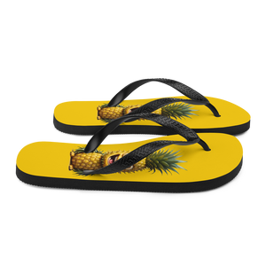 Unforgotable Funny Pineapple Flip-Flops