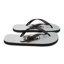 Cool Smiling Sloth Flip Flops