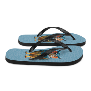 Blue Owl Flip Flops