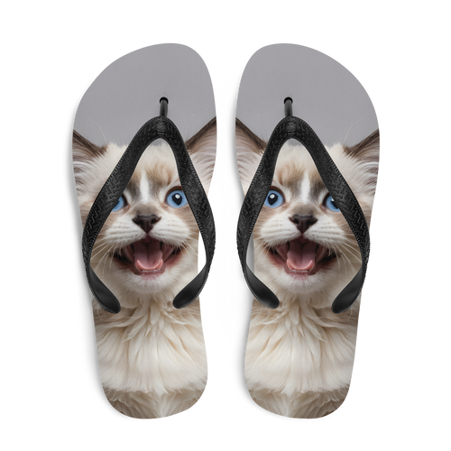 Ragdoll Kitten Flip Flops