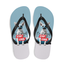 Be Yourself & Stay Cool Flip Flops