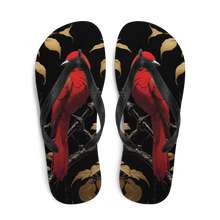 Red Bird Flip Flops