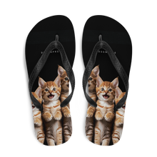 Four Cute Cats Flip Flops