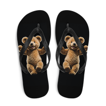 Happy Teddy Bear Flip Flops