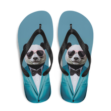 Funky Panda Flip Flops