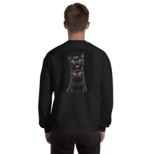 Two Black Cats Follows Unisex Sweatshirt