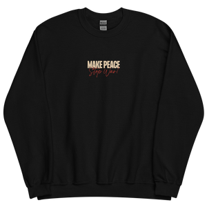 Make Peace Stop War Tank Unisex Sweatshirt