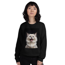 Angry Ragdoll Kitten Unisex Sweatshirt