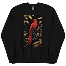 Red Bird Unisex Sweatshirt Front Print