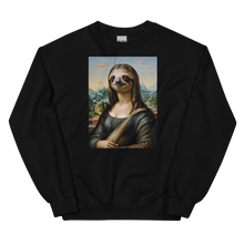 Monalisloth Unisex Sweatshirt Front Print