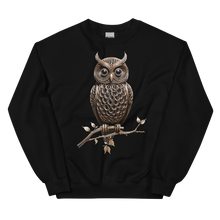 Owl Copper Art Unisex Sweatshirt