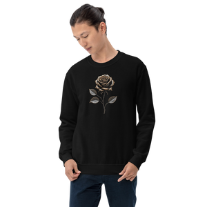 Rose Copper Art Unisex Sweatshirt