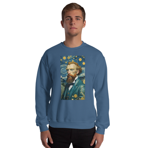 Van Gogh Potrait Painting Unisex Sweatshirt