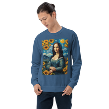 Monalisa Painting in Van Gogh Style Unisex Sweatshirt