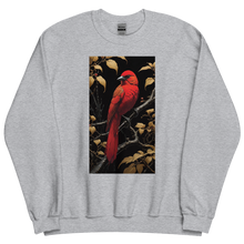 Red Bird Unisex Sweatshirt Front Print