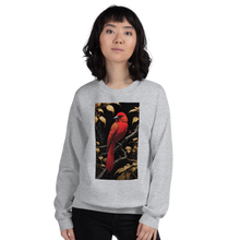 Red Bird Unisex Sweatshirt Front Print