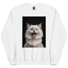 Angry Ragdoll Kitten Unisex Sweatshirt