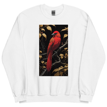 Red Bird Unisex Sweatshirt Front Print