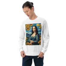 Monalisa Painting in Van Gogh Style Unisex Sweatshirt