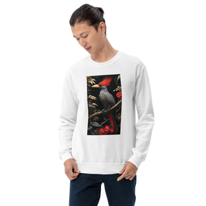 Beauty Tropical Bird Unisex Sweatshirt Front Print