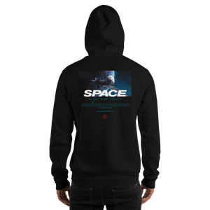 Space is for Everybody Unisex Hoodie Front