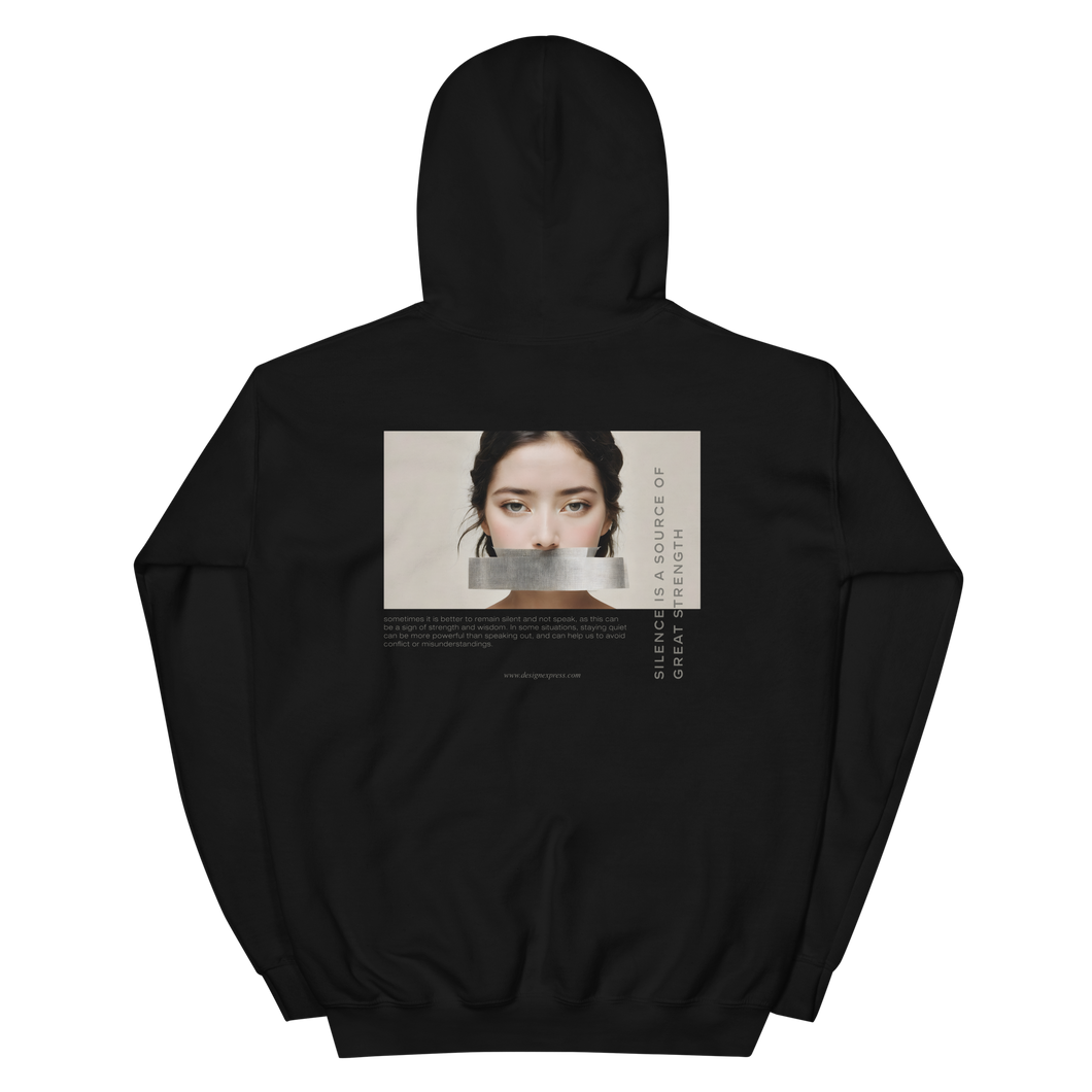 Silence Lao Tzu Unisex Hoodie