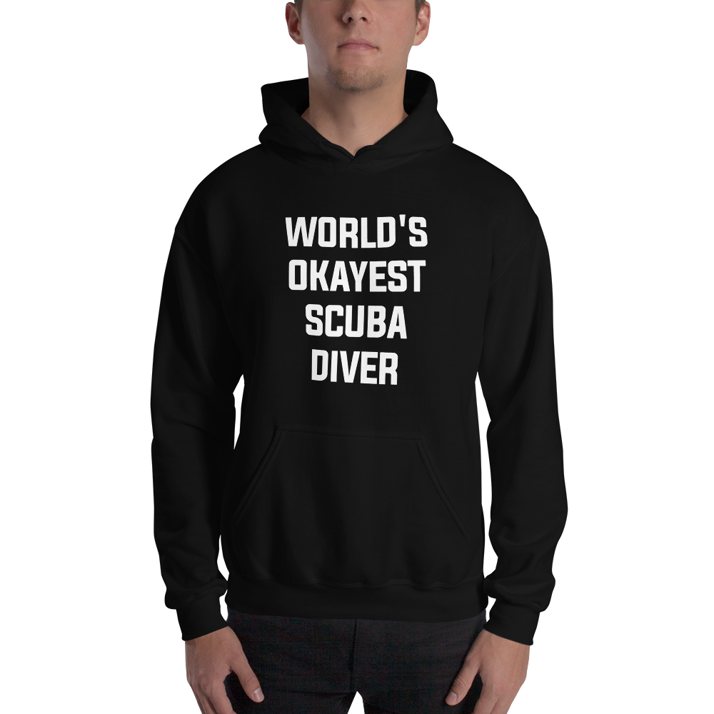 World's Okayest Scuba Diver Unisex Hoodie