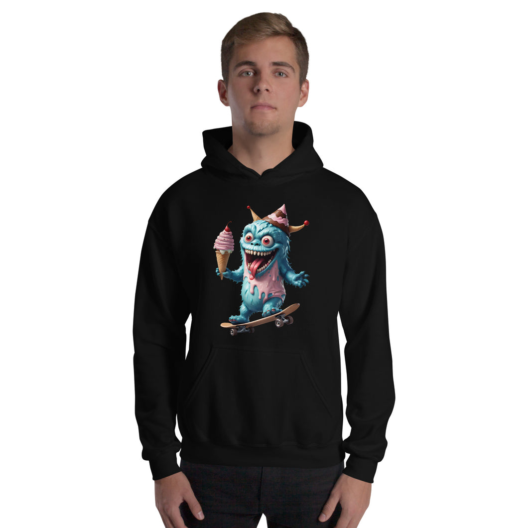 Ice Cream Monster Unisex Hoodie