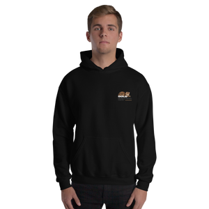 Gold Bengal Cat Unisex Hoodie Front