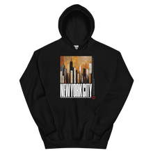 NYC Landscape Painting Unisex Hoodie Front Print