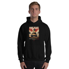 Make Peace Stop War Tank Unisex Hoodie Front Print