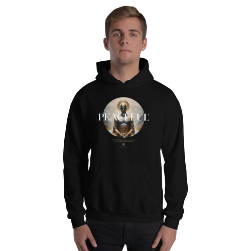 Peaceful Unisex Hoodie Front Print