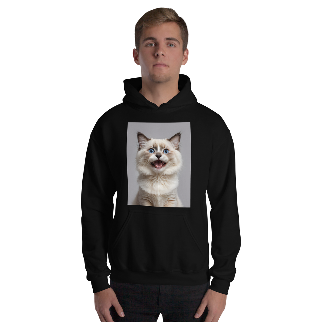 Ragdoll Kitten Unisex Hoodie Front Print