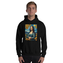 Monalisa Painting in Van Gogh Style Unisex Hoodie