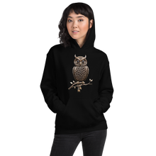 Owl Copper Art Unisex Hoodie