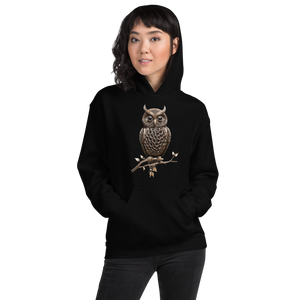 Owl Copper Art Unisex Hoodie