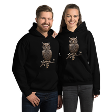 Owl Copper Art Unisex Hoodie