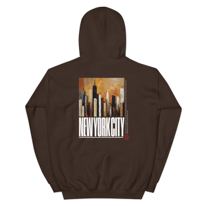 NYC Landscape Painting Unisex Hoodie