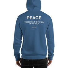 Freedom is the oxygen of the soul Unisex Hoodie