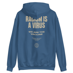 Racism is a Virus Unisex Hoodie