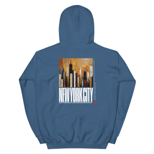 NYC Landscape Painting Unisex Hoodie