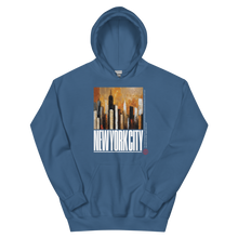 NYC Landscape Painting Unisex Hoodie Front Print