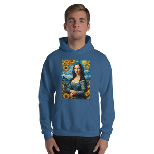 Monalisa Painting in Van Gogh Style Unisex Hoodie