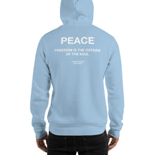 Freedom is the oxygen of the soul Unisex Hoodie