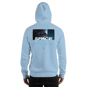 Space is for Everybody Unisex Hoodie Front