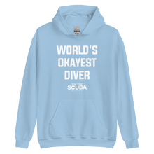 World's Okayest Diver Unisex Hoodie