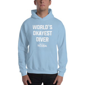 World's Okayest Diver Unisex Hoodie