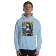 Monalisa Painting in Van Gogh Style Unisex Hoodie