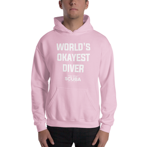 World's Okayest Diver Unisex Hoodie